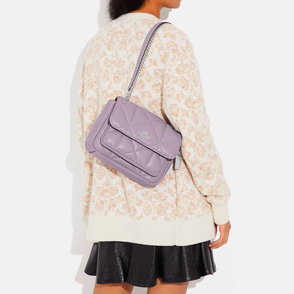 Coach Klare Crossbody 25 With Puffy Diamond Quilting in Mist